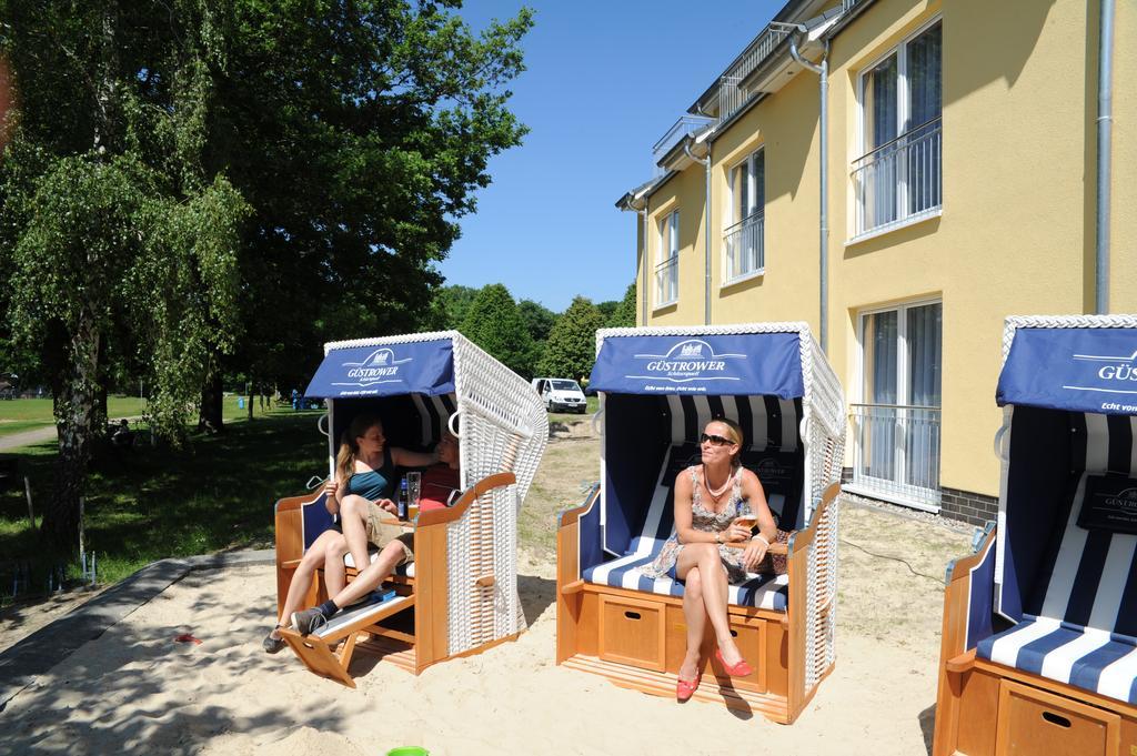 Strandhaus Am Inselsee Gustrow Bagian luar foto